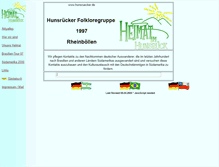 Tablet Screenshot of hunsruecker.de